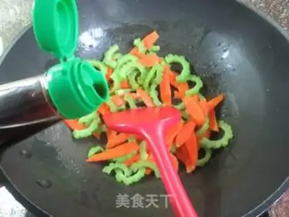Make Carrot and bitter melon step 6