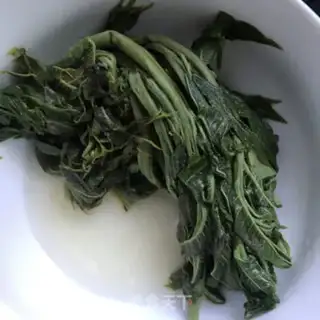 Make The fragrance with black tofu step 2