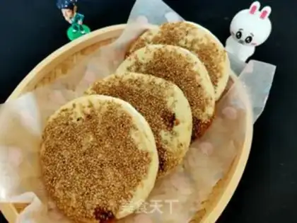 Make A groceries sesame pancakes step 21