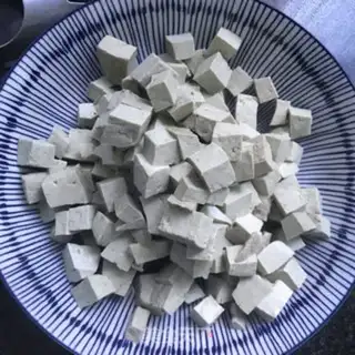 Make The fragrance with black tofu step 4