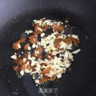 Make Garlic meat and eggplant step 4