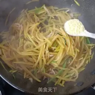 Make Wild onions with potatoes step 10