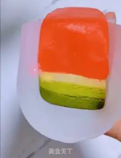 Make Watermelon small cubes step 4