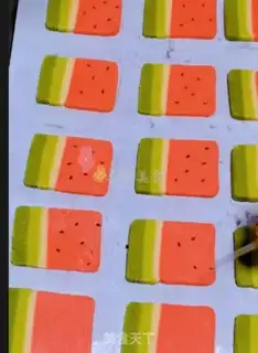 Make Watermelon small cubes step 6