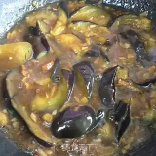 Make Garlic meat and eggplant step 6