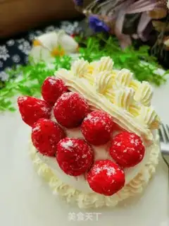 Make Strawberry cake step 28