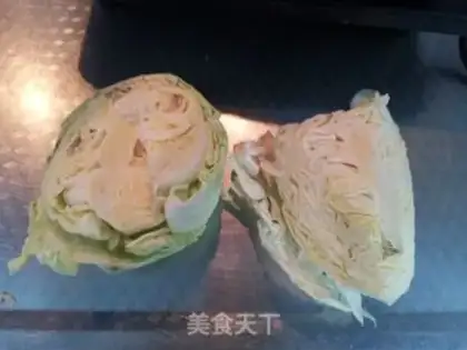 Make Clear the cabbage step 0