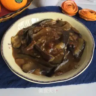 Make Garlic meat and eggplant step 9