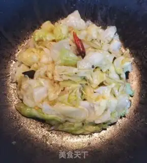 Make Clear the cabbage step 2
