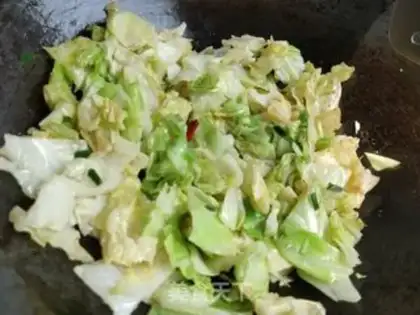 Make Clear the cabbage step 4