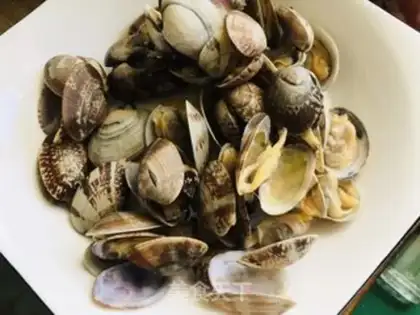 Make Pumpkin clams step 0