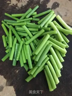 Make Garlic celery step 1