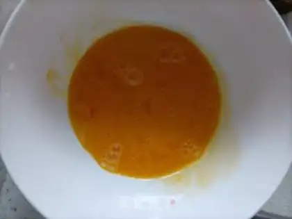 Make Spicy eggcake step 1