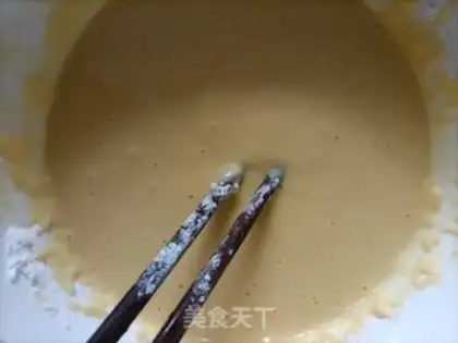 Make Spicy eggcake step 2