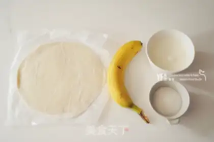 Make Caramel banana Napoleon step 0