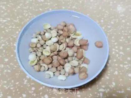 Make Eagle bean peanut soy step 0