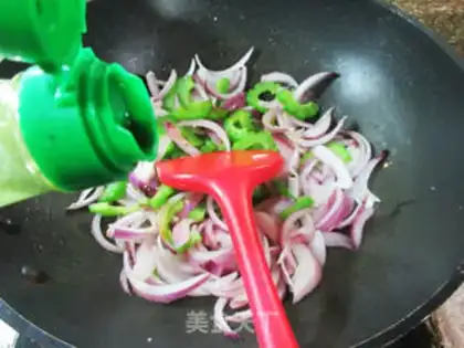 Make Suffering onions step 8