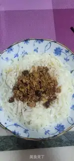 Make Meat sauce noodles step 4