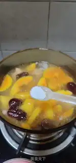 Make Pumpkin chop soup step 6