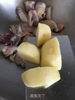 Make Potato steamed chicken step 3