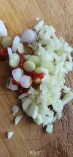 Make Frozen fish and grass step 2