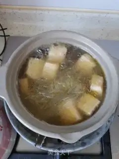 Make Duck blood fan soup step 9