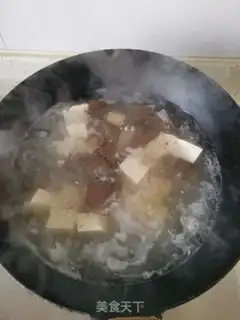 Make Spicy red and white tofu step 2