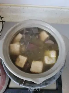 Make Duck blood fan soup step 10