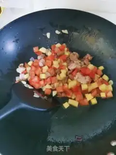 Make Xinjiang soup for the film step 3