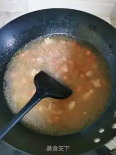 Make Xinjiang soup for the film step 4