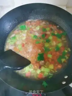 Make Xinjiang soup for the film step 5