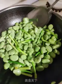 Make Fried beans step 1