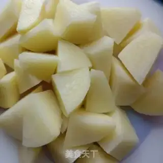 Make Chicken calf and potatoes step 1