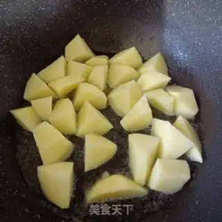 Make Chicken calf and potatoes step 3