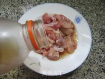 Make The chicken legs are on fire at night step 2