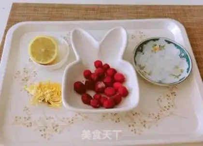 Make ♪ Berry lemon gold ♪ step 0