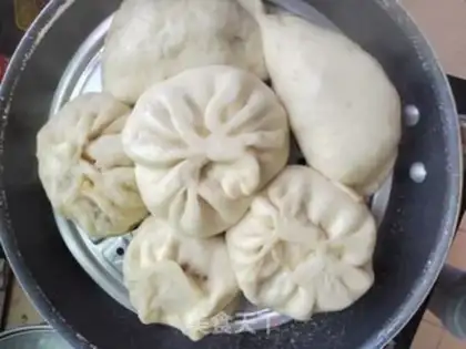 Make Powder bun step 1