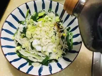 Make Oily noodles step 5