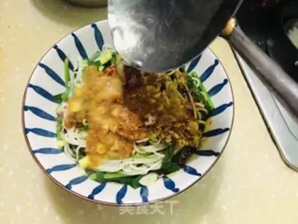 Make Oily noodles step 7
