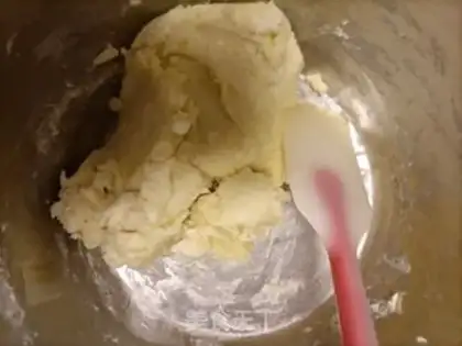 Make A cranberry potato bag step 4