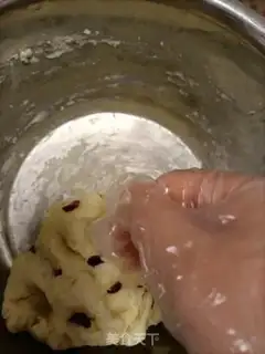 Make A cranberry potato bag step 5