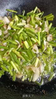Make Garlic fried meat step 4