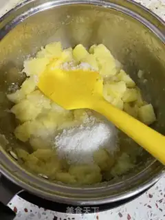 Make Porridge pineapple sauce step 4