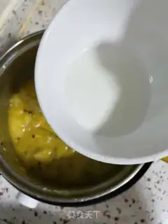 Make Porridge pineapple sauce step 6