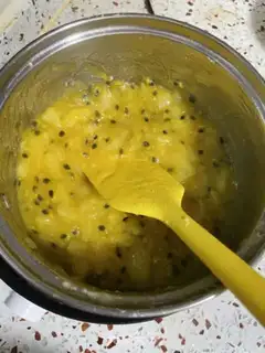 Make Porridge pineapple sauce step 7