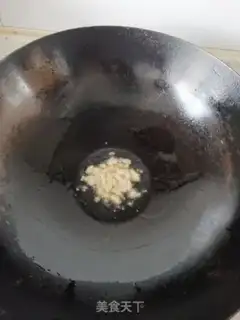 Make Garlic spinach step 2