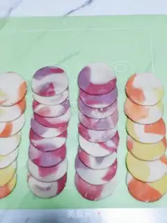 Make Spring flower dumplings step 5