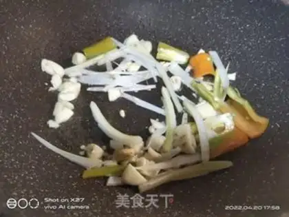 Make Ham and cucumber step 2