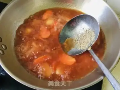 Make Family borscht step 3