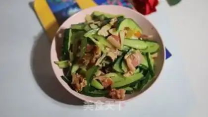 Make Ham and cucumber step 7